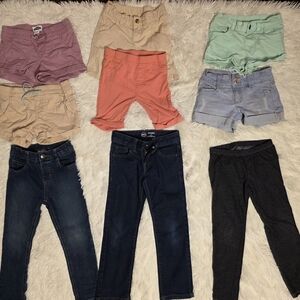 OshKosh B'gosh Kids Bottoms in Pink, Tan, Coral, Mint, Blue, and Black